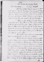 Handwritten copy of the General Orders, 9 July 1776, page one.